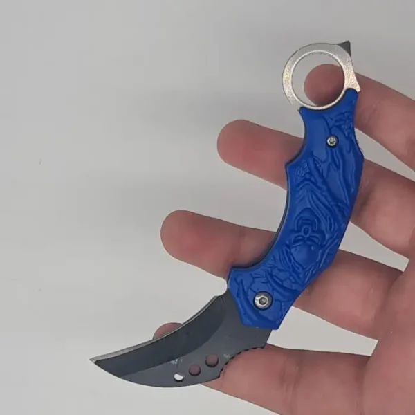 Cutit Talon, Model Craniu, Albastru, 13 Cm - imagine 5