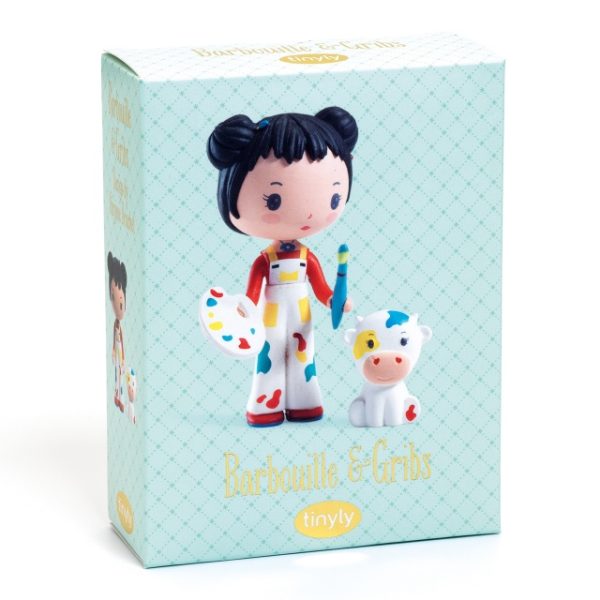 Figurine Tinyly Barbouille & Gribs, Djeco - imagine 3