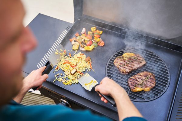 Gratar pe gaz tip plancha, grill si cuptor de pizza cu 2 arzatoare Char-Broil Versa-Tile Griddle 140241 - imagine 11