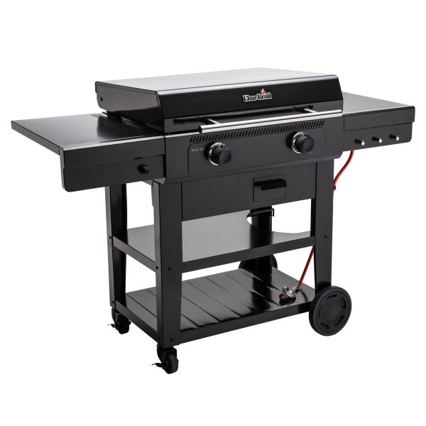 Gratar pe gaz tip plancha, grill si cuptor de pizza cu 2 arzatoare Char-Broil Versa-Tile Griddle 140241 - imagine 5