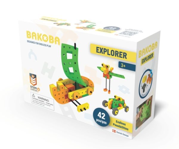 Joc de construit cu blocuri Explorer, Bakoba