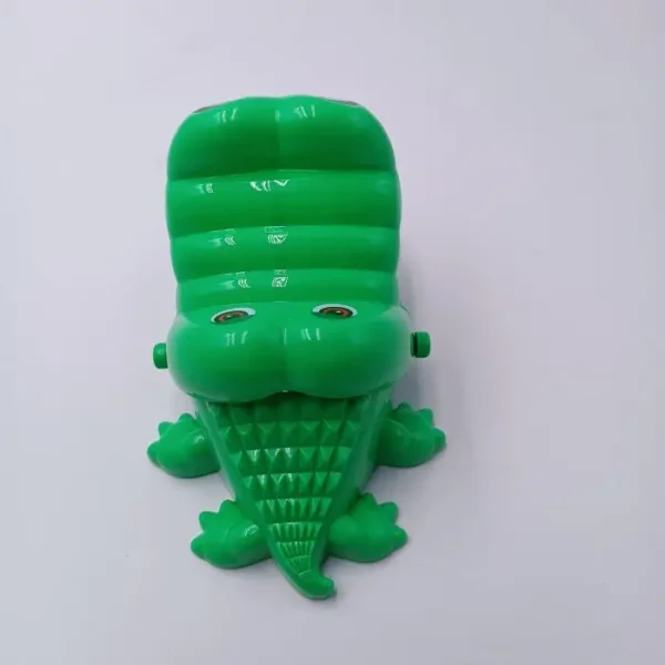 Jucarie Interactiva, Model Crocodil La Dentist, Plastic, 13 Cm, Verde - imagine 4