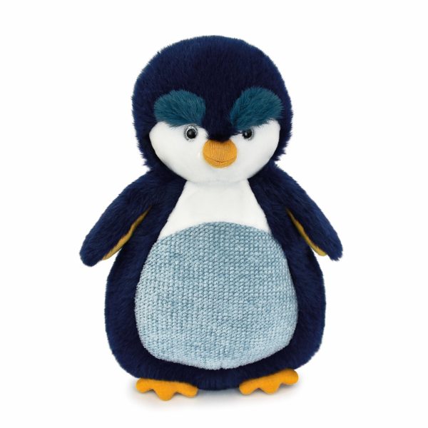 Jucarie moale din plus - Pinguin, 28 cm, albastru