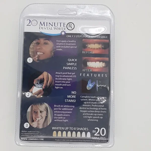 Kit Pentru Albirea Dintilor Acasa In 20 Minute, Dentalwhite - imagine 5