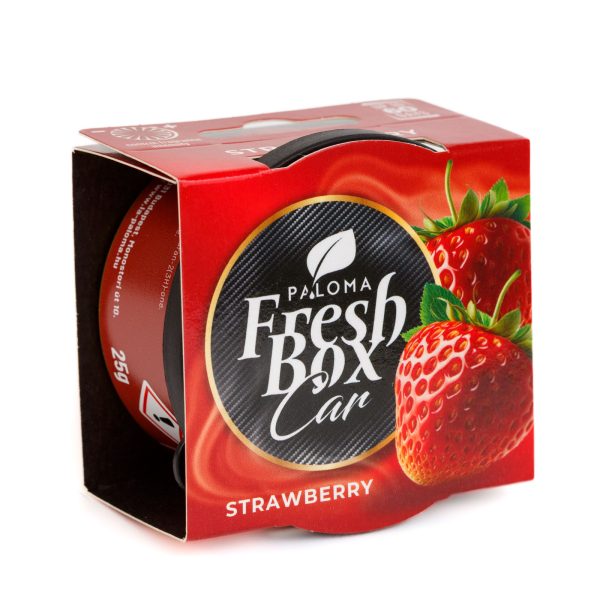 Odorizant auto Paloma Fresh box - Strawberry - 25 g