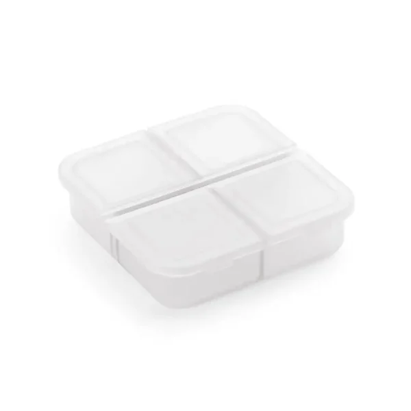 Separator De Pastile Pentru Varstnici , Gri Semitranspaarent 4 Compartimente 6/6/2