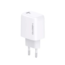 Incarcator de retea GoGEN ACHPD 120, 20W/3A, cablu USB-C/USB-C, 1 metru, alb - imagine 2